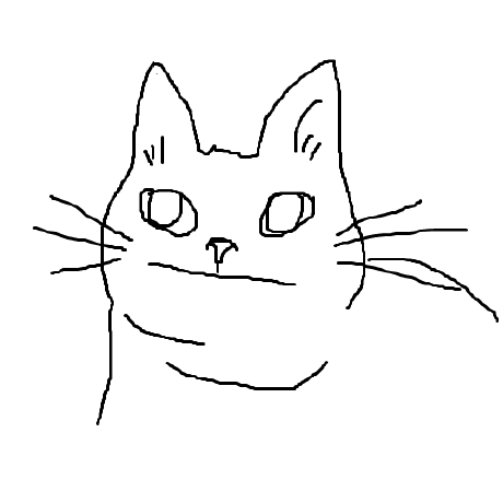 Cat Drawing for profilePicture